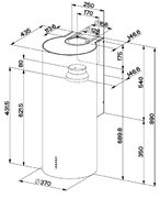 Вытяжка Faber Cylindra EG8 X A37 ELN фото 3 в Екатеринбурге