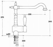 Смеситель Smeg ME3AV фото 2 в Екатеринбурге