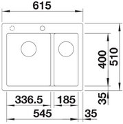 Мойка BLANCO PLEON 6 Split Silgranit черный фото 3 в Екатеринбурге Мойка BLANCO PLEON 6 Split Silgranit черный фото 3 в Екатеринбурге