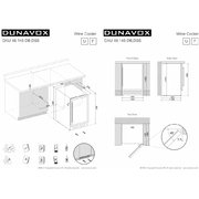 Винный шкаф Dunavox DAU-46.145DSS фото 4 в Екатеринбурге