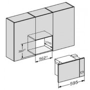 Встраиваемая микроволновая печь Miele M2230SC OBSW фото 4 в Екатеринбурге