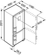 Холодильник Liebherr CBNPes 3956 Premium NoFrost фото 3 в Екатеринбурге