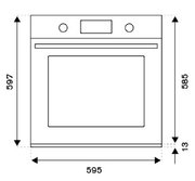Духовой шкаф Bertazzoni F6011MODPLC фото 2 в Екатеринбурге