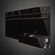 Компактный духовой шкаф комбинированный с пароваркой Smeg SF4603VCNR1 фото 2 в Екатеринбурге