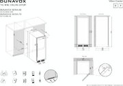Винный шкаф Dunavox DX-70.258C фото 4 в Екатеринбурге