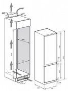 Встраиваемый холодильник Kaiser EKK 60193 фото 4 в Екатеринбурге