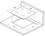 Варочная поверхность Kuppersberg ICS 608 фото 4 в Екатеринбурге