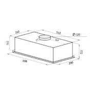 Кухонная вытяжка MAUNFELD Box Push 60 белый фото 2 в Екатеринбурге