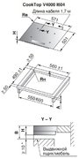 Варочная панель V-ZUG CookTop V4000 I604 CTI4T-31157 фото 3 в Екатеринбурге