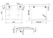 Варочная панель Smeg PV164S2 фото 3 в Екатеринбурге