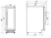 Винный шкаф Dometic E16FG Elegance фото 3 в Екатеринбурге