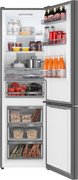 Отдельностоящий холодильник с инвертором Weissgauff WRK 2000 Total NoFrost Inverter Bru Steel Glass фото 3 в Екатеринбурге