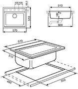 Мойка Smeg VS57AL фото 2 в Екатеринбурге