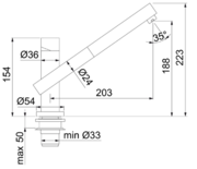 Смеситель Franke Polyedro хром фото 3 в Екатеринбурге