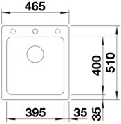 Мойка BLANCO NAYA 45 Silgranit серый беж фото 2 в Екатеринбурге Мойка BLANCO NAYA 45 Silgranit серый беж фото 2 в Екатеринбурге