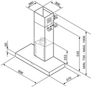 Вытяжка Smeg KSE912BX3 фото 3 в Екатеринбурге