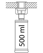 Дозатор для жидкого мыла Blanco LIVIA 521293 манган фото 4 в Екатеринбурге