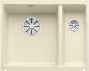 Мойка Бланко SUBLINE 350/150-U керамика отводная арматура InFino® жасмин фото в Екатеринбурге Мойка Blanco SUBLINE 350/150-U керамика отводная арматура InFino® жасмин фото в Екатеринбурге