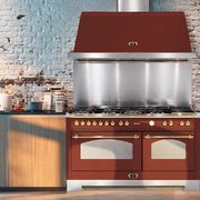 Вытяжка Lofra DOLCEVITA 150 RED BURGUNDY & BRASS фото 3 в Екатеринбурге