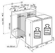 Встраиваемый холодильник Liebherr IXRF 5100 (SIFNf 5108 + IRe 5100) фото 4 в Екатеринбурге