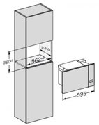 Встраиваемая микроволновая печь Miele M2230SC OBSW фото 3 в Екатеринбурге
