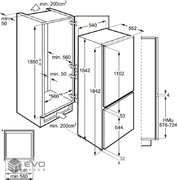 Холодильник Electrolux ENN3153AOW фото 2 в Екатеринбурге