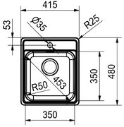 Мойка Franke BCX 610-42 TL сталь фото 2 в Екатеринбурге
