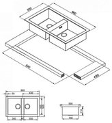 Мойка Smeg LQR862-2 фото 3 в Екатеринбурге