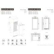 Винный шкаф Dunavox DAB-65.178TB.TO фото 4 в Екатеринбурге