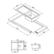 Мойка Smeg LQ861SF фото 3 в Екатеринбурге