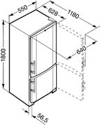 Холодильник Liebherr CNesf 3033 Comfort NoFrost фото 4 в Екатеринбурге