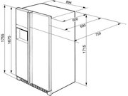 Холодильник Smeg SS55PTE3 фото 4 в Екатеринбурге