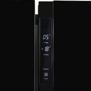 Холодильник Hyundai CS5003F черное стекло фото 3 в Екатеринбурге