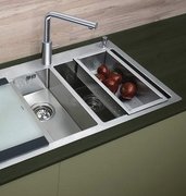 Мойка Бланко Claron 340/180-IF/A нержавеющая сталь фото 2 в Екатеринбурге Мойка Blanco Claron 340/180-IF/A нержавеющая сталь фото 2 в Екатеринбурге