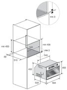 Духовой шкаф Fulgor Milano FCSO 4511 TM BK фото 4 в Екатеринбурге