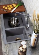 Мойка Omoikiri TEDORI 86-2-LB-PL фото 2 в Екатеринбурге