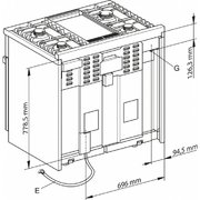 Комбинированная плита Miele HR 1936 G (серия Range Cooker) фото 2 в Екатеринбурге