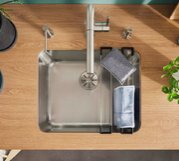 Мойка BLANCO SOLIS 400-U нержавеющая сталь фото 4 в Екатеринбурге Мойка BLANCO SOLIS 400-U нержавеющая сталь фото 4 в Екатеринбурге