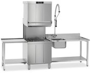 Купольная посудомоечная машина Smeg HTY620D фото 2 в Екатеринбурге