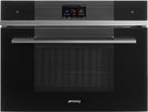 Компактный духовой шкаф с пароваркой Smeg SF4104WVCPN