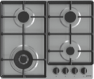 Независимая газовая варочная панель Gorenje GW641EBX
