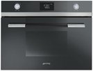 Компактный духовой шкаф с СВЧ Smeg SF4120MCN