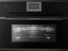 Компактный духовой шкаф с микроволнами Kuppersbusch CBM 6550.0 S6 Black Steel
