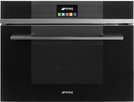 Компактный духовой шкаф с пароваркой Smeg SF4104VCN