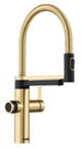 Смеситель 3-в-1 Blanco EVOL-S Pro Filter 527430 золото