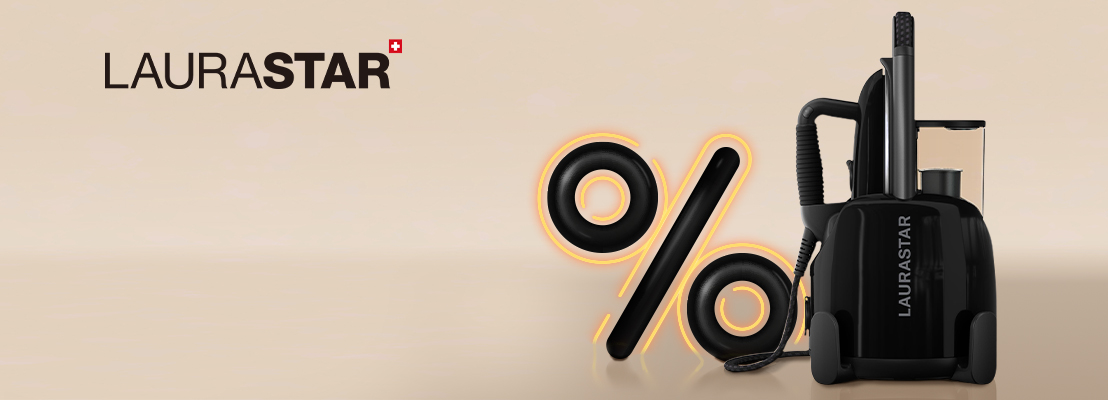 Акция! Скидка на парогенераторы Laurastar LIFT и LIFT PLUS