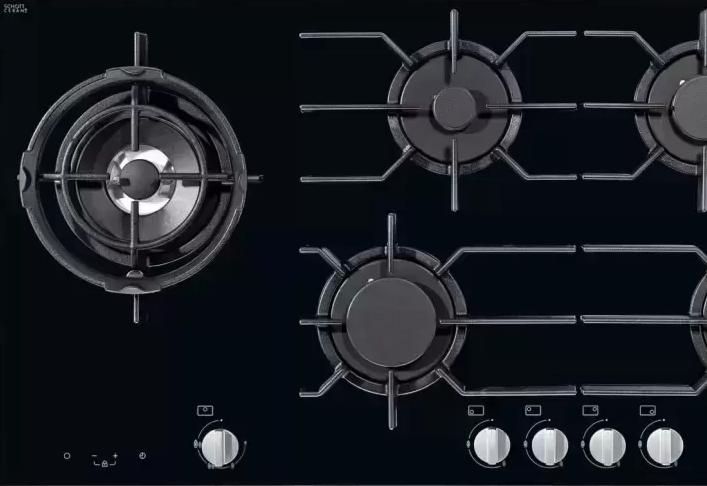 Обзор панели газовых конфорок Miele KM 3054-1 