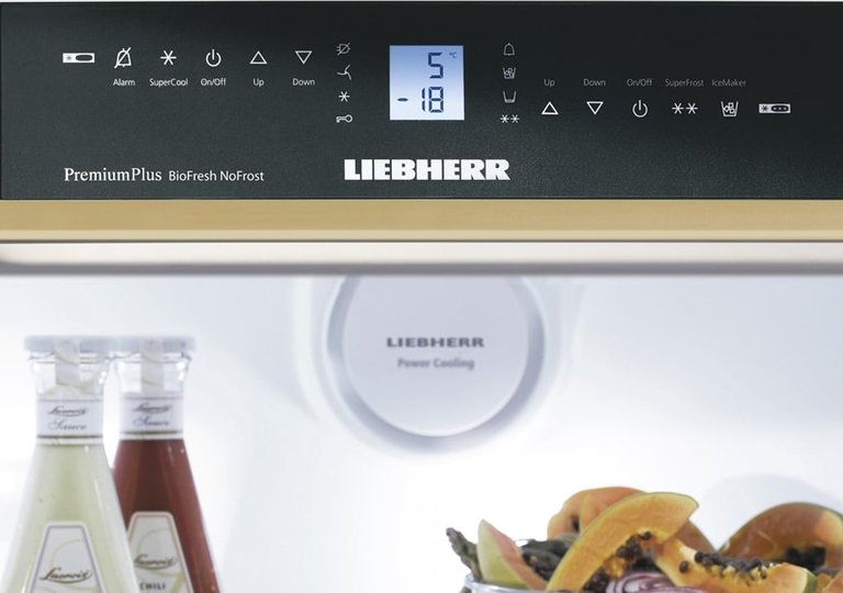 Как выставить температуру в холодильнике Liebherr