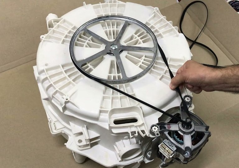 Как установить ремень на стиральную машину: пошаговое руководство