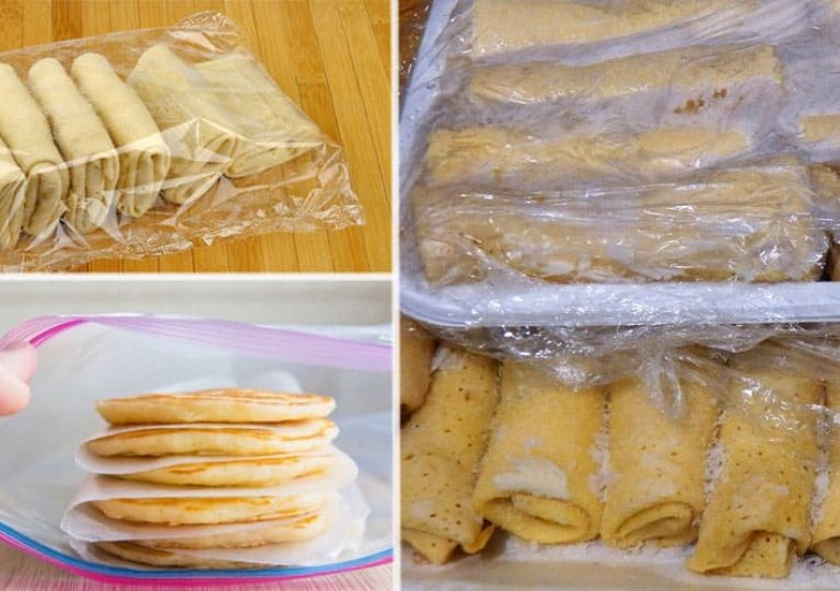 Можно ли, как и сколько хранить блины в холодильнике?